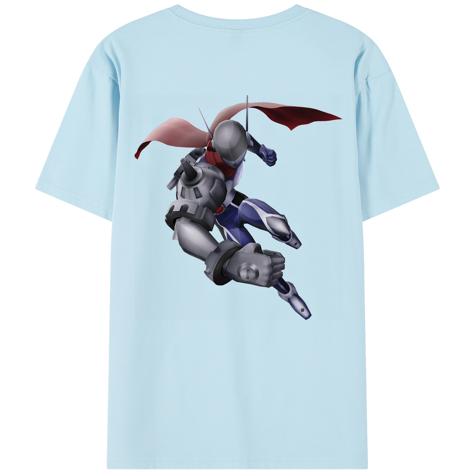 （画像用） Digimon デジタルモンスター/デジモン 綿100％半袖Tシャツ（背面プリント）